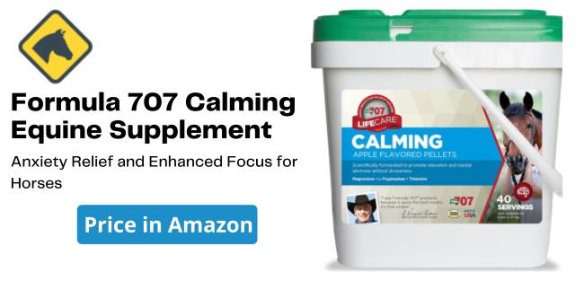 Formula 707 Calming Equine Supplement 10LB Bucket