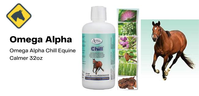 Omega Alpha Chill Equine Calmer 32 oz