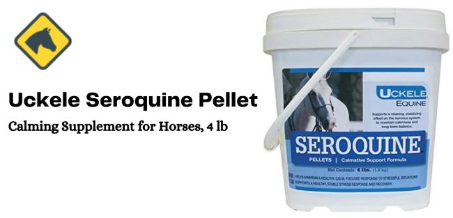 Uckele Seroquine Pellet, Calming Supplement for Horses
