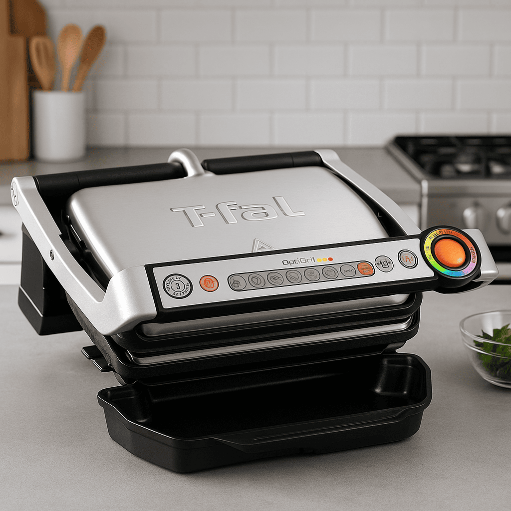 T-Fal OptiGrill Stainless Steel Electric Grill Review